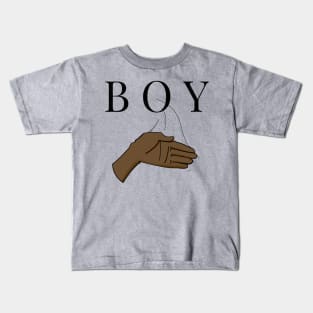 The Roast hand (black text) Kids T-Shirt